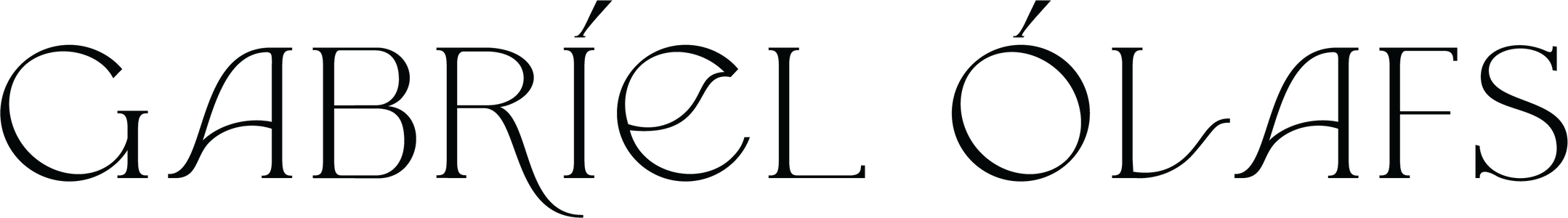 Gabríel Ólafs Official Store logo